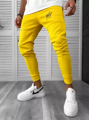 Pantaloni de trening MUSTAR, silon, conici 12378 37-3